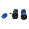 thumbnail image 3 of Conector de enchufe impermeable conector de alimentación de aviación antioxidante resistente al calor hembra macho 45A para equipos electrónicos, 3 of 8