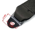 thumbnail image 3 of MotoLovee Universal Car Seat Belts Safety Belt Webbing Extender Auto Extension Buckle Seat Belts Extender, 3 of 5