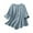 #9 Blue, variant on Staron Womens Loose Summer Tops Peasant T-shirt Mexican Tunic Cotton Embroidered Shirts Boho Short Sleeve Round Neck Cotton Linen Tops