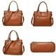 thumbnail image 4 of Rawiri Bolso de mujer de piel con asas, asa superior, bolso de hombro suave vintage para mujer, 4 of 5