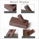 thumbnail image 4 of 4pcs Natural Wooden Coat Hooks, Wood Wall Hooks, Adhesive Hooks Hat Hook, Rectangle Beech (q), 4 of 5