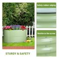 2 in 1 Modular Aluzinc Metal Raised Garden Bed 63''(L) x32''(W) x32''(H