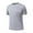 Grey, variant on Bcfgryg Summer Men's Breathable Loose Large Size Ice Silk Sports Short Sleeve T Shirt T-shirts for Men
