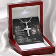 thumbnail image 2 of To My Grandson Cross Necklace & Heartfelt Card - Artisan Cross Necklace - Gift Box & Message Card, 2 of 5