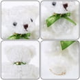 thumbnail image 5 of KAKOWELY Muñeco de oso de dibujos animados, peluche de oso con lazo, divertido y lindo oso de peluche, 5 of 5