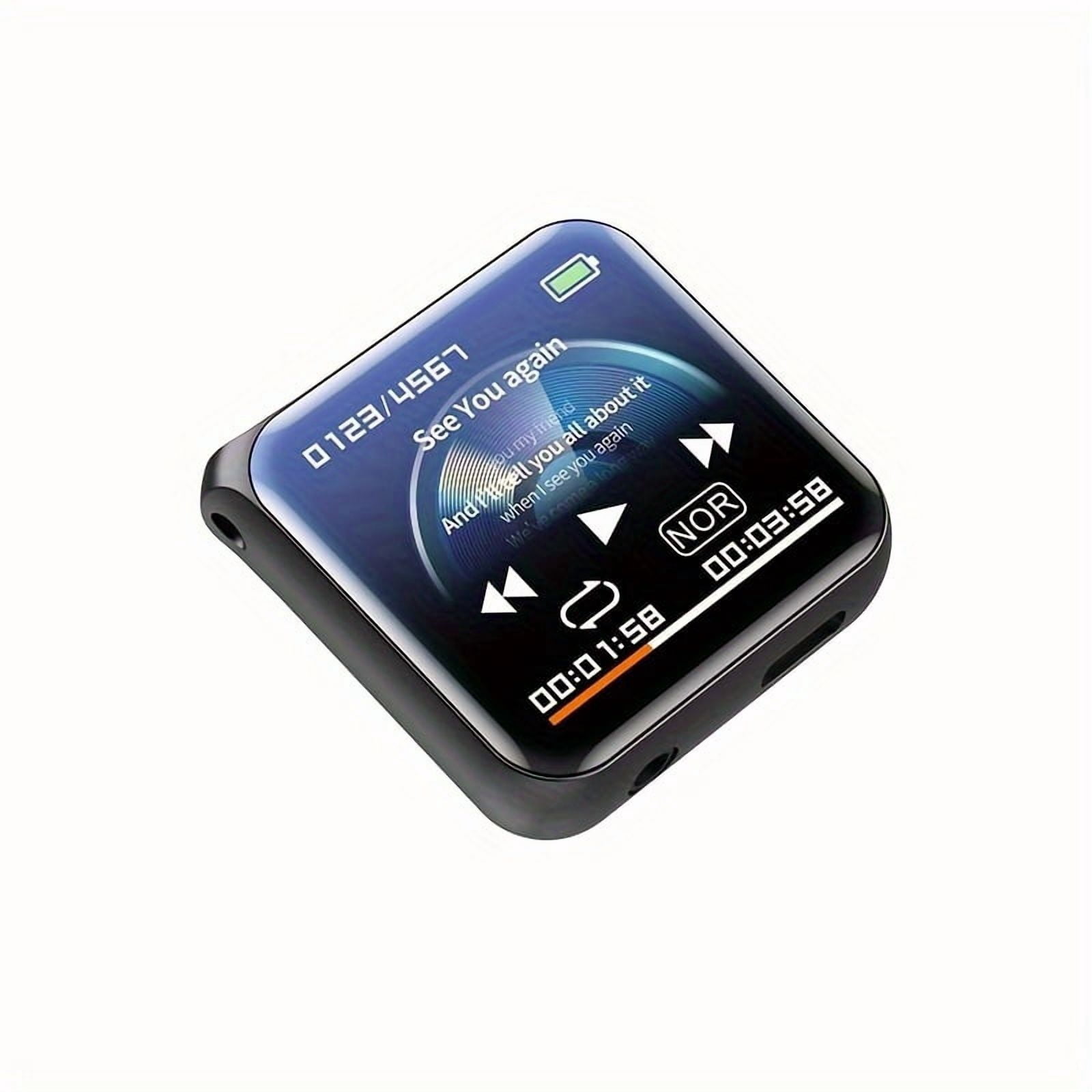 HD Voice Recorder with Noise Cancellation, 100H Playback, Large Display, Rechargeable Battery, 3.5mm Jack for Interviews, Meetings & Recording