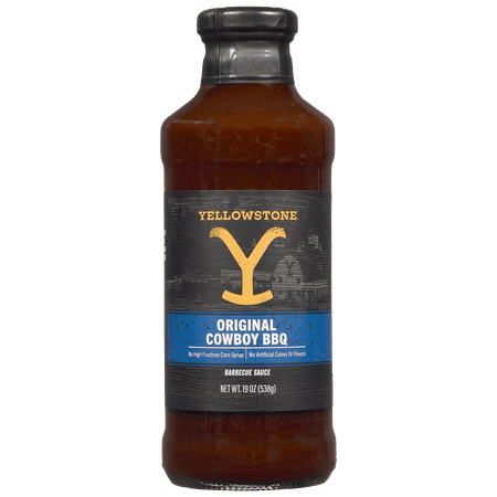 Yellowstone Cowboy Original BBQ Sauce  19 oz