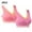 A1-Watermelon Red, variant on DJskiyers 2 Pack Women Wirefree Plus Size Bras Stretchy Seamless Sports Bra Lace Trim Yoga Bra Soft Full Coverage Bras Comfortable Sleep Bralettes