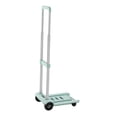 thumbnail image 1 of Chariot Plateforme Robuste Pliable Construction Solide Chariot à Bagages pour 4 Roues Vert Clair, 1 of 7