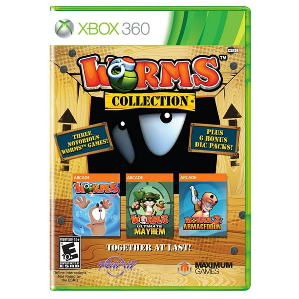 Worms Collection Xbox 360 Pre Owned Walmart Com Walmart Com