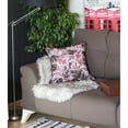 thumbnail image 1 of 17"x 17" Colored Jacquard Maple Leaf Decorative Throw Pillow Cover, 1 of 1
