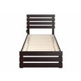 thumbnail image 3 of AFI Oxford Wood Twin Extra Long Bed with Footboard in Espresso, 3 of 7