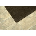 thumbnail image 5 of Garland Rug Room Size Washable Nylon Chocolate Bathroom Carpet, 5' x 6', 5 of 5