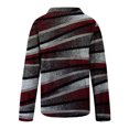 thumbnail image 5 of CEHVOM Blouse à Manches Longues Imprimée avec Fermeture Éclair et Col Rabattu pour Femmes, 5 of 5