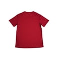 thumbnail image 3 of Coduop Men Short Sleeve T-Shirt Solid Color Muscle Fitness Tops Sports Casual Slim Fit T-Shirts, 3 of 5