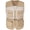 Khaki, variant on Men's Multi Pockets Outdoor Vest Mesh Sleeveless Fishing Cargo Waistcoat for Camping Hiking