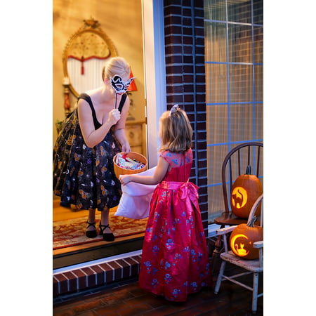LAMINATED POSTER Happy Fall Trick-or-treat Child Halloween Pumpkin Poster Print 24 x 36