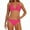 #04 Hot Pink 【Mix & Match Your Daily Essentials】, variant on Women's Summer Two Piece Bikini Set Swimsuits Bathing Suits, Halter Triangle Top & High Waisted Bottom, Solid Color Swimwear for Beach Vacation Pool Party | Aestivo,Blue L