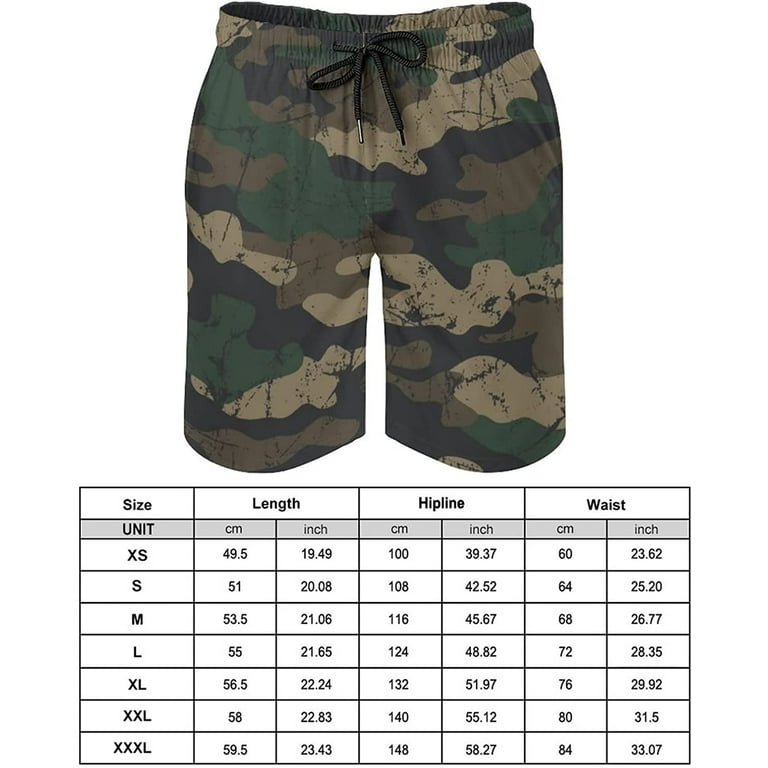 Camo swim hotsell trunks walmart
