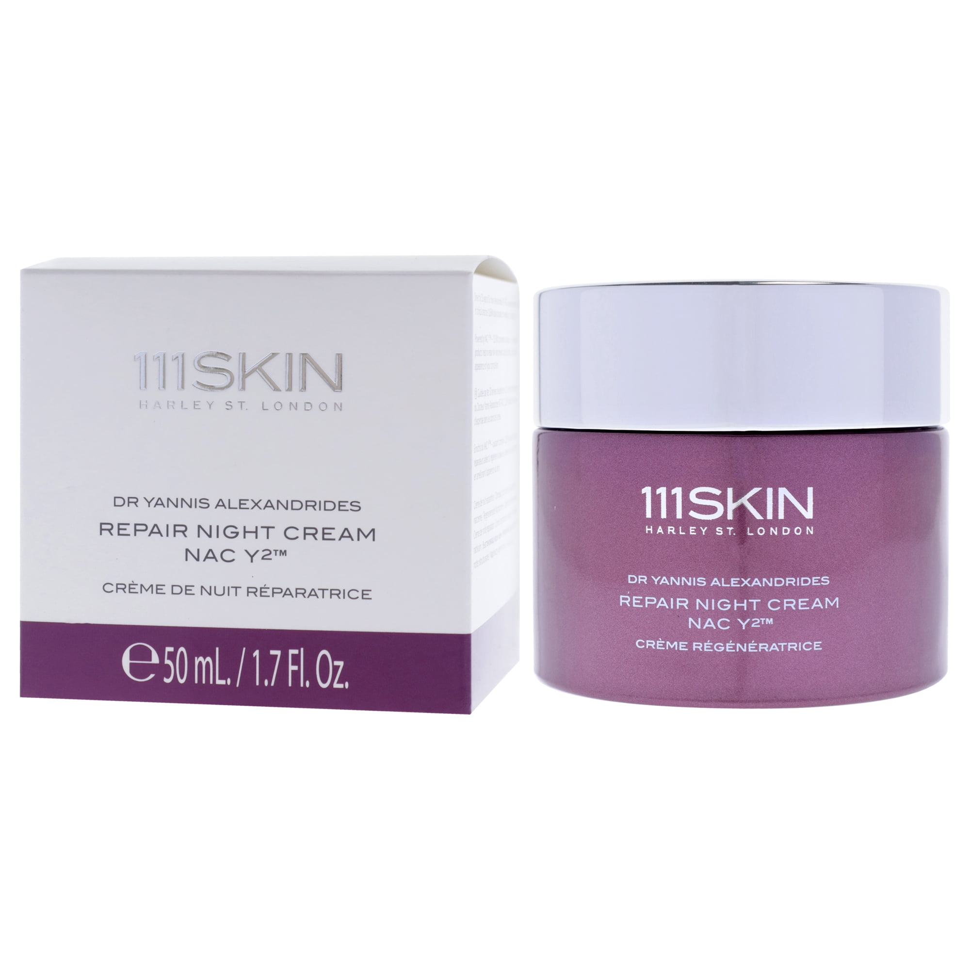 111Skin Repair Night Cream NAC Y2 , 1.7 oz Cream