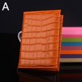 thumbnail image 1 of Fundas De Cuero PU Con Patrón De Cocodrilo Para Pasaportes Cartera De Viaje Soporte De Tarjeta De Identificación Unisex, 1 of 4