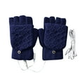 thumbnail image 2 of Utoimkio Unisex USB Heated Gloves Winter Full & Half Fingers Warmer Laptop Gloves Mittens for Women Men Girls Boys, 2 of 9