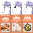 thumbnail image 3 of Batidora De Pedestal 3 En 1 Cebory, 6,5 QT Mezclador De Alimentos De 10 Velocidades, 3 of 6