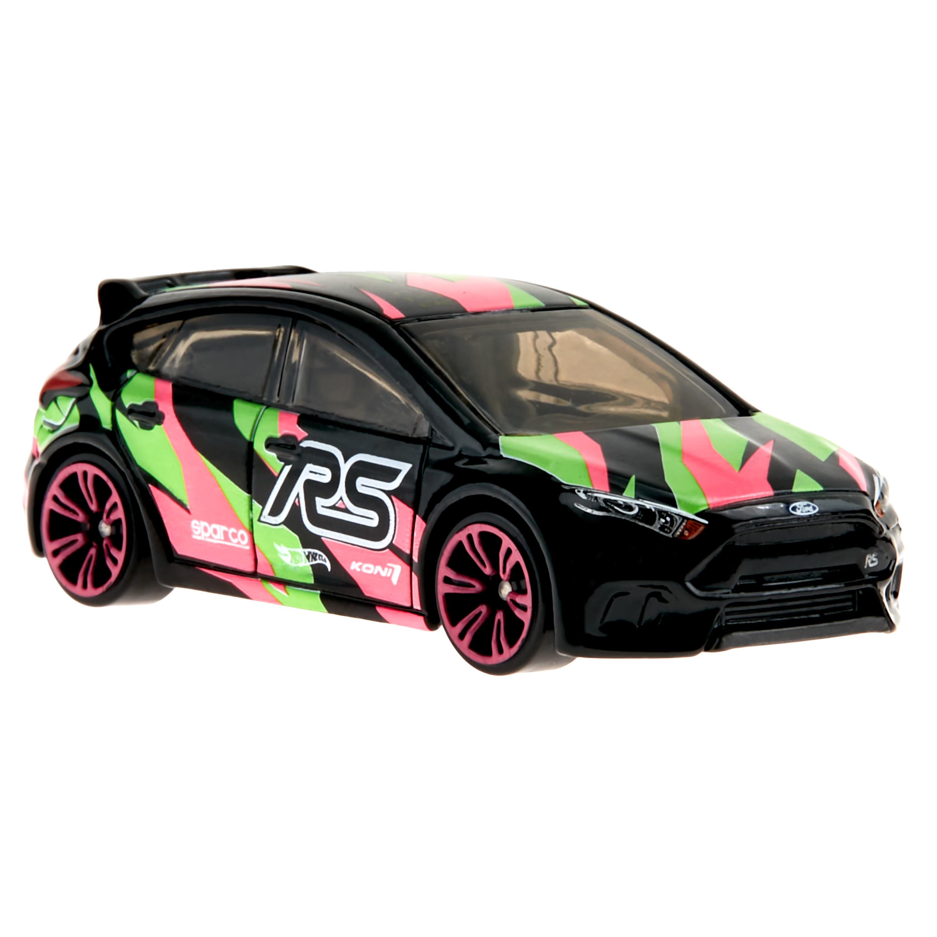Hot Wheels Cars, Neon Speeders, 1 Die-Cast Toy Car in 1:64 Scale with Neon Designs - image 4 of 6