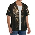 thumbnail image 2 of Kdxio Men's Hawaiian Shirt for Men Short Sleeve Shirt Victorian Gentle Cat Summer Casual Holiday Beach Button Down T-Shirts, 2 of 5