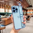 thumbnail image 1 of Lovely Heart-Shaped Protective Case for iPhone 14, 13, 12, 11, X, XS, XR, and Pro Max, 1 of 1