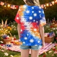 thumbnail image 4 of CCRFTGI 250th Anniversary Usa Shirt for Kids Boys Girls Size 7 Patriotic Casual 4th Of July American Flag Stars Outfits Red White and Blue Summer Tops 1776 Tee Tops Red 5-6 Years, 4 of 6