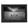 thumbnail image 2 of Besly 11x17 Picture Frames Black Wooden Picture Frame Poster Frame for Wall Hanging and Home Decoration-Black, 2 of 8