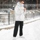 thumbnail image 3 of HISITOSA Sudadera con Capucha de Forro Polar de Manga Larga para Hombre, Ligera, de Uso Tecnológico, Suéter de Algodón Suave, Unisex, Casual, 3 of 8