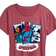 thumbnail image 3 of Marvel Your Friendly Neighborhood Spider-Man - Spider Suits - Women's Short Sleeve Graphic T-Shirt, 3 of 5