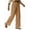 *Khaki, variant on ClodeEU Women's Relaxed Fit Wide Leg Pants with Elastic Drawstring Waist ,Casual Comfort Lounge Pants Black,Womens Plus XXXL