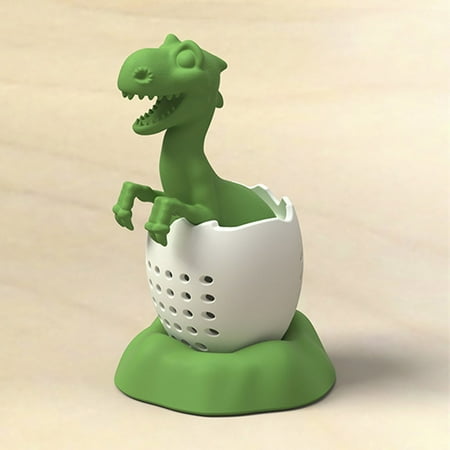 

Bfantian Dinosaur Tea Maker Silicone Dinosaur Tea Strainer Tea Bag Tea Set