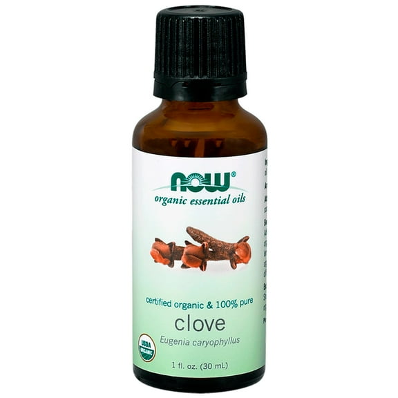 NOW Foods Organic Essential Oils, Clove, 1 fl oz (30 ml)
