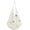 Beige, variant on Boho Crochet Shoulder Bag Knitted Beach Tote with Colorful Flowers Lightweight Floral Purse for Women Travel Summer Vacation