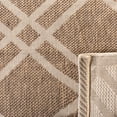 thumbnail image 5 of Safavieh Courtyard Brown Indoor Outdoor Rug - Round 7'10", 5 of 5