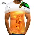 thumbnail image 3 of Nueva camiseta de moda con estampado de cerveza en 3D, camiseta informal de verano de manga corta para hombres y mujeres, 3 of 5