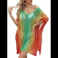 thumbnail image 2 of Vestido Corto de Crochet para Mujer, Elegante Vestido y de Verano, Informal y Calado. Verde Talla Única, 2 of 10