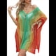 thumbnail image 2 of Vestido Corto de Crochet para Mujer, Elegante Vestido y de Verano, Informal y Calado. Verde Talla Única, 2 of 10