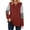 Wine Red 2, variant on Nlife Women Stripes Leopard Print Crew Neck Long Sleeve Top