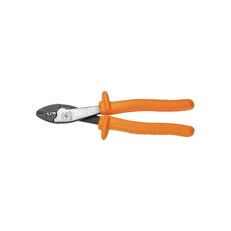 

Klein Tools 10-22 AWG 9-3/4 in. L Insulated Crimping/Cutting Tool