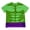 Classic Hulk Green, variant on Marvel Avengers Men's Cosplay Short Sleeve T-Shirt Navy Captain America