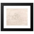 thumbnail image 2 of James Seymour 24x20 Black Modern Framed Museum Art Print Titled - ‘Fearnought Going to Run Against the D; of Devon; Smart’, 2 of 5