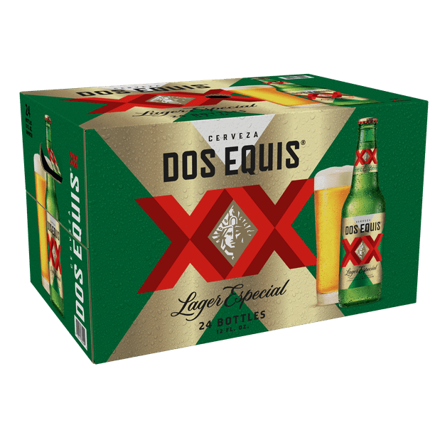 Cerveza Dos Equis Lager Especial Mexican Beer 24 Pack 12 Oz Bottles Walmart Com Walmart Com