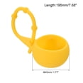 thumbnail image 2 of Uxcell Silicone Protect Sleeve Waist Keyring Golf Ball Holder Yellow 2Pcs, 2 of 5