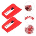 thumbnail image 1 of SOPOTUTU Turntable Stylus Replacement 7Pcs Red Plastic and Aluminum for Music Professional Audio Systems, 1 of 6