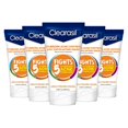 thumbnail image 1 of Clearasil Stubborn Acne Control 5 en 1 lavado exfoliante 6.78 fl. onz. Reduce los poros bloqueados Espinillas S (Paquete de 5) 6.78 Fl Oz (Paquete de 5), 1 of 5